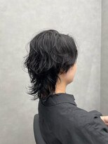 ファイブバイジエクト 堀江(FIVE by The Ect) ウルフカット ウルフヘア ウルフパーマ パーマヘア