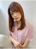 大人セミディ☆アプリコットブラウン