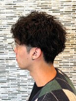 リシェール 北越谷店(RICHAIR)&nbsp;ダークアッシュ/アッシュブラック/カルマパーマ/ベリーショート