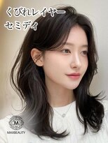 マックスビューティーギンザ(MAXBEAUTY GINZA)　&nbsp;くびれレイヤーセミディ☆銀座/東京駅