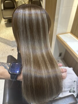 アレンヘアー 松戸店(ALLEN hair) 透明感ハイライト【ダブルカラー/松戸】