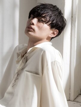 ユーフォリア 渋谷グランデ(Euphoria SHIBUYA GRANDE) 刈り上げマッシュ　ニュアンスパーマ　ツーブロック　MOMO