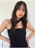 ハイライトショートヘアレイヤーカットイルミナカラー