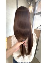 トリニティ(trinity)&nbsp;髪質改善・ブリーチ無し・ベージュ・ブラウン・ロング【豊見城