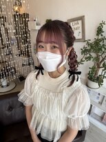リンクヘアー(Link hair)&nbsp;ツインアレンジ