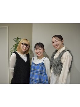 女性目線の提案で、あなたの魅力を引き出します！丁寧なカウンセリングで髪の悩みを解決してくれると人気◎