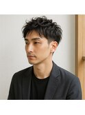 美フォルムメンズツーブロック　20代 30代 40代 50代 60代メンズ
