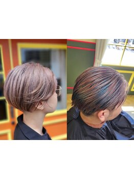 curekではお悩みや個性に合わせたカラーをご提案！新しい自分に出会えるサロン♪