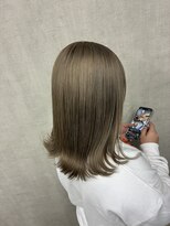 トリコ(ToricO) ミルクティーベージュ くすみベージュ ダブルカラー ブリーチ