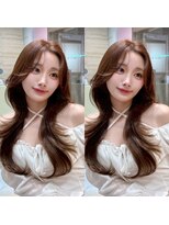 ロンドプロフィール 浦和(Lond profil)&nbsp;Lond.海気　韓国　ミディアム　ハッシュ　レイヤー