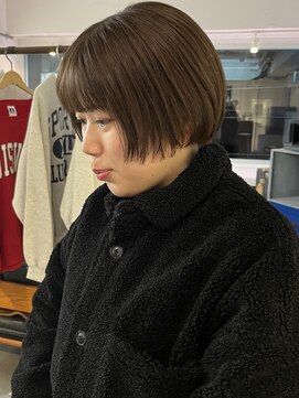 コンパクトショートボブ