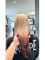 アース エレガンス 吉祥寺店(EARTH Elegance)&nbsp;ツヤで魅せる 大人っぽチェリーベージュ