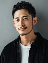 men's salon SOUL. 福山駅前店【メンズサロンソウル】【4月NEWOPEN(予定)】 アップバング メンズショート 刈り上げ ビジネスヘア 短髪 30代