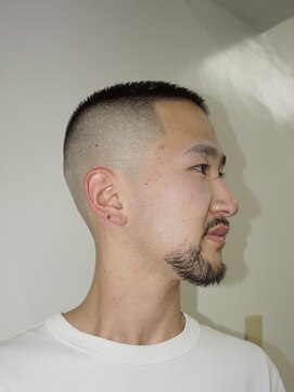 メリケンバーバーショップ トーキョー(MERICAN BARBERSHOP TYO) メンズカットボウズフェードバーバースタイル