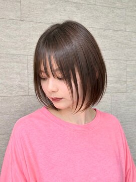 イートンクロップガーデン(Eton Crop Garden) 小顔見え前下がりショートボブ