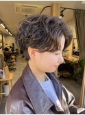 ショートパーマボブパーマ/20代30代40代/大人