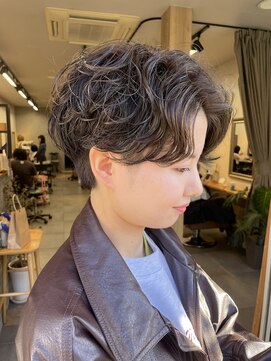 サンド 表参道(sand) ショートパーマボブパーマ/20代30代40代/大人