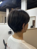 ファーストステップ 表参道(FIRST STEP) 韓国風ミニボブタンバルモリ切りっぱなしボブ前髪あり小顔ボブ