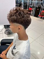アース 南福島店(HAIR&MAKE EARTH) フェード×メンズパーマ