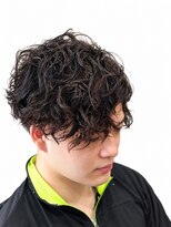 カルムンド バイ トコヘイ(CALMUNDO by TOKOHEI)&nbsp;スパイラルパーマ×無造作マッシュ