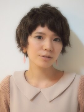 フローレント(florent) 「くせっぽいピンパーマで動きを」カジュアルフレンチショート