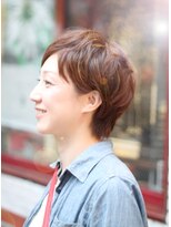 ココアール けやき通り(COCO.R) トップふんわり耳掛けショート♪カラーでイメチェン