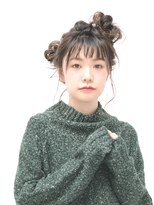 アース オーセンティック アクロスプラザ 与次郎店(EARTH Authentic)&nbsp;ゆるくしゅお団子アレンジ♪【EARTH/Aアクロスプラザ与次郎店】