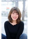 ナチュラルひし形シルエット