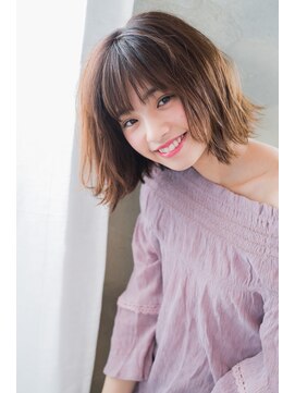 ネオリーブクレア 綱島店(Neolive Krea) 伸ばしかけもかわいく！似合わせカットで小顔ミディアムボブ