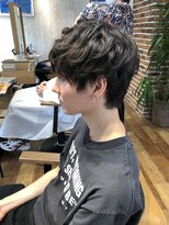 ネイビー(NAVY)&nbsp;お客様スタイル☆山崎賢人、菅田将暉風ラフパーママッシュ☆