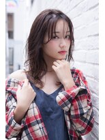 エース (ACE)&nbsp;ACE ミルクティーベージュ×濡れ感バング 横浜