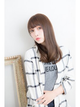 モンプ(momp) 【momp 宝塚 小林】大人可愛い 伸ばしかけ さら艶ストレート ♪