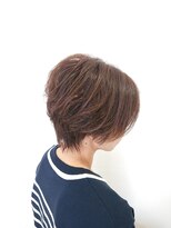 ポノヘアー美容室(pono hair)&nbsp;【pono hair】  束感くびれショート×前髪無し