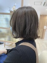 アドラーブル 女池店(adorable) 大人かわいい無造作カール☆外ハネ×ふんわり愛されボブ