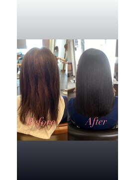 ニッシュ 吉祥寺(NiCHE) 弱酸性縮毛矯正エアーストレート×PiM濃密ヘアエステ