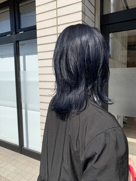 ヘアデザイン ファブロ(hair design FABRO.) ダークブルーバイオレット