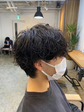 エルオム(EL.HOMME) 【YUKI】マッシュウルフ×ゆるスパイラルパーマ