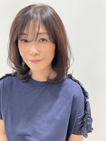 ★岡田有加★30代40代/オトナ可愛いフェミニンレイヤー