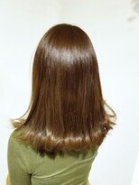 ローグ ヘアー 金町店(Rogue HAIR)&nbsp;ローグ金町(TAKA)カーキメルティカラー大人かわいいくびれヘア