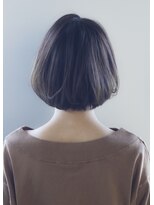 ソイルバイロミー(soil by ROMMY)&nbsp;ボブ 前髪　大人ショート シアーカラー/横浜髪質改善