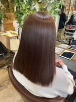 ナンバー ブラオ 名古屋栄(N° blao) 酸性ストレート TOKIOトリートメント 艶髪ストレート