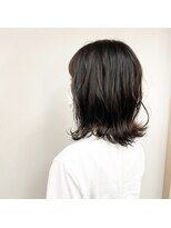 トップヘアー 玉島店(TOP HAIR)&nbsp;《TOPHAIR 玉島店/ ぱん》外ハネミディ×透け感グレージュ