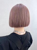 アルバム 銀座(ALBUM GINZA)&nbsp;ピンクベージュ_こなれミディホワイトグレージュ_ba390691