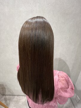 ミントリーフ(Mint leaf) 髪質改善 ロングスタイル ヘッドスパ