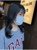 垢抜けセミロングスタイル