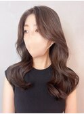 ココアブラウンワンホンヘア_ショコラアッシュ_ba404642