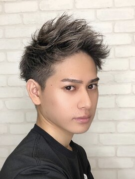 トゥルークリエイション 大宮(True Creation) #メンズ#ショート#アッシュ