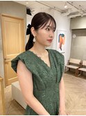 ミルクティーベージュダブルカラーインナーカラーケアブリーチ