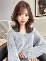 ロンド クラン 岡崎(Lond Clan)&nbsp;艶のあるココアブラウン×くびれヘア