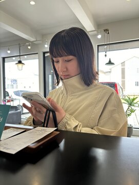 プラスヘアー(plus HAIR) 【廣瀬】外ハネボブ